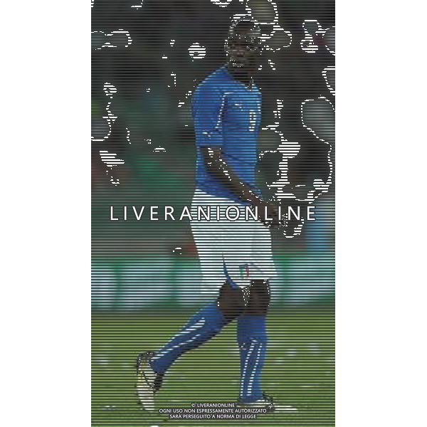 Amichevole Internazionale Bari - 10.08.2011 Italia-Spagna Nella Foto:Mrio Balotelli /Ph.Vitez-Ag. Aldo Liverani