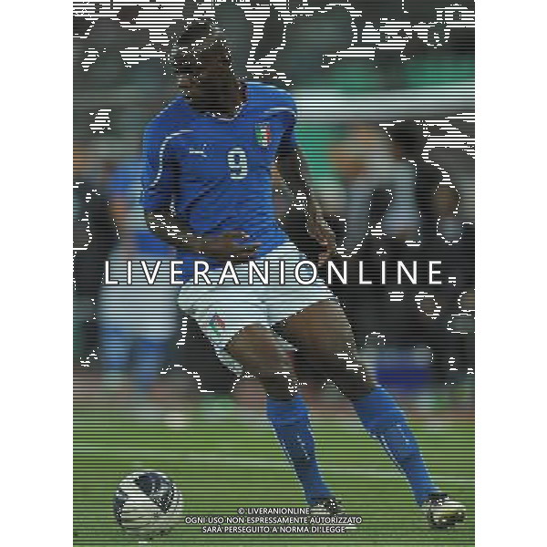 Amichevole Internazionale Bari - 10.08.2011 Italia-Spagna Nella Foto:Mrio Balotelli /Ph.Vitez-Ag. Aldo Liverani