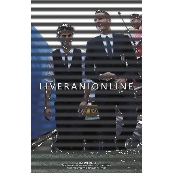 Amichevole Internazionale Bari - 10.08.2011 Italia-Spagna Nella Foto:Leonardo Bonucci-Andrea Ranocchia /Ph.Vitez-Ag. Aldo Liverani