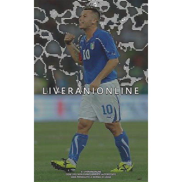 Amichevole Internazionale Bari - 10.08.2011 Italia-Spagna Nella Foto:Antonio Cassano /Ph.Vitez-Ag. Aldo Liverani