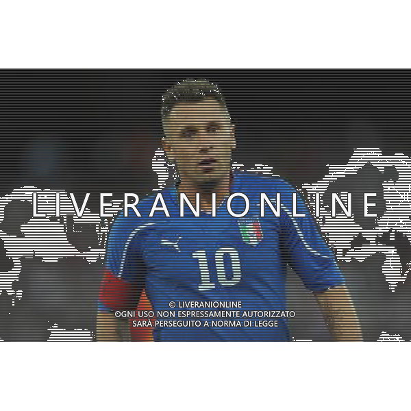 Amichevole Internazionale Bari - 10.08.2011 Italia-Spagna Nella Foto:Antonio Cassano /Ph.Vitez-Ag. Aldo Liverani