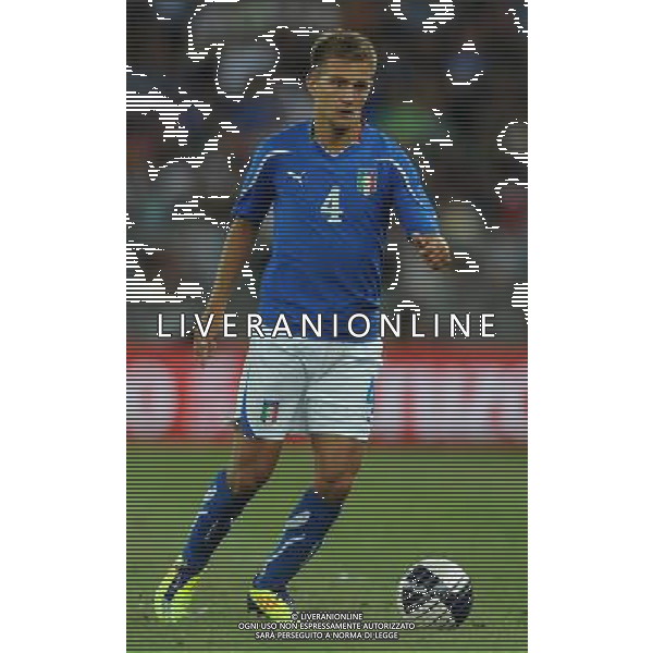 Amichevole Internazionale Bari - 10.08.2011 Italia-Spagna Nella Foto:Domenico Criscito /Ph.Vitez-Ag. Aldo Liverani