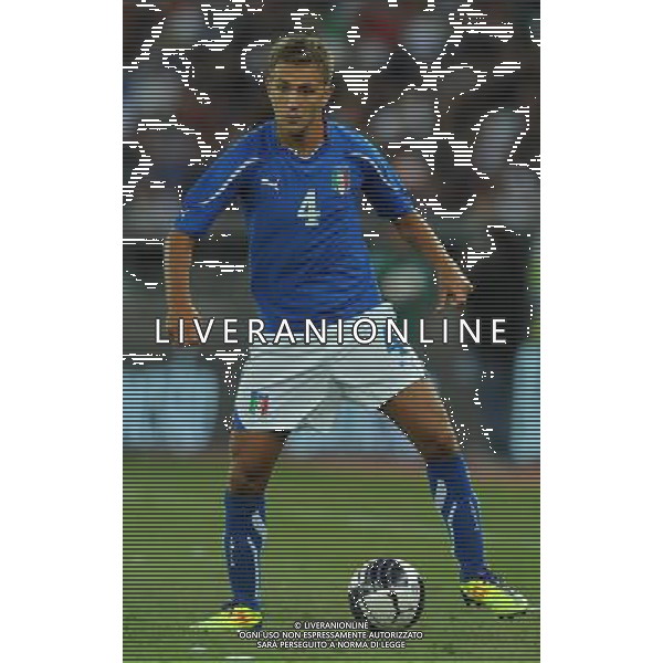 Amichevole Internazionale Bari - 10.08.2011 Italia-Spagna Nella Foto:Domenico Criscito /Ph.Vitez-Ag. Aldo Liverani