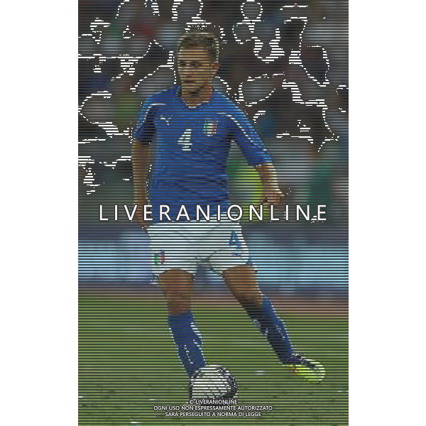 Amichevole Internazionale Bari - 10.08.2011 Italia-Spagna Nella Foto:Domenico Criscito /Ph.Vitez-Ag. Aldo Liverani