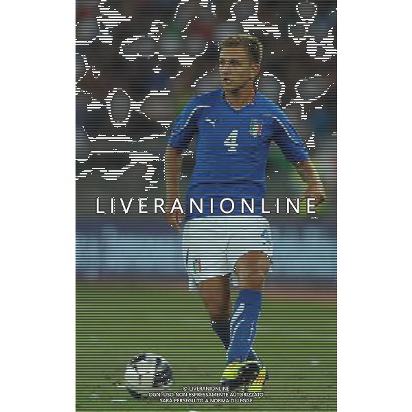 Amichevole Internazionale Bari - 10.08.2011 Italia-Spagna Nella Foto:Domenico Criscito /Ph.Vitez-Ag. Aldo Liverani