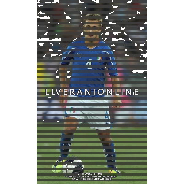 Amichevole Internazionale Bari - 10.08.2011 Italia-Spagna Nella Foto:Domenico Criscito /Ph.Vitez-Ag. Aldo Liverani