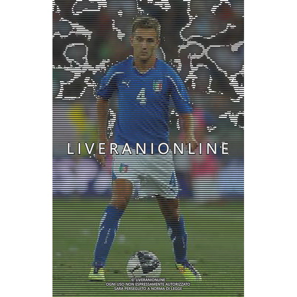 Amichevole Internazionale Bari - 10.08.2011 Italia-Spagna Nella Foto:Domenico Criscito /Ph.Vitez-Ag. Aldo Liverani