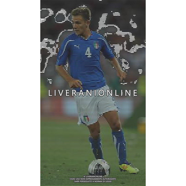 Amichevole Internazionale Bari - 10.08.2011 Italia-Spagna Nella Foto:Domenico Criscito /Ph.Vitez-Ag. Aldo Liverani