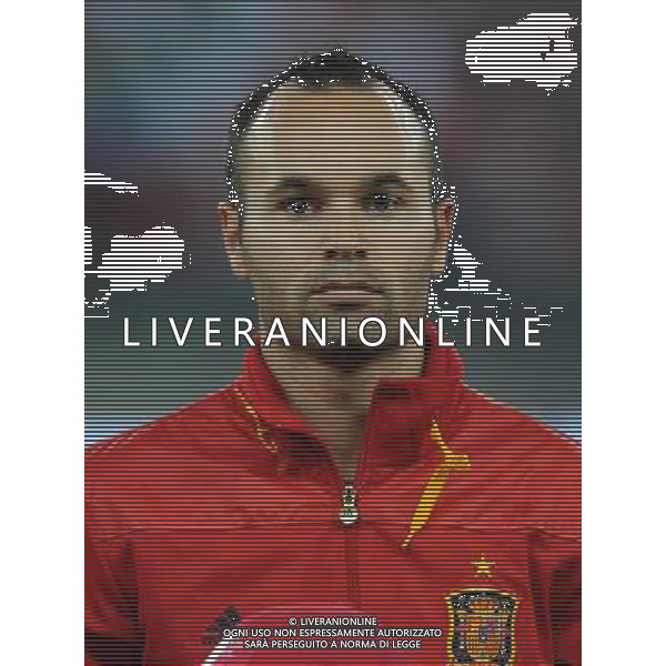 Amichevole Internazionale Bari - 10.08.2011 Italia-Spagna Nella Foto:Andres Iniesta /Ph.Vitez-Ag. Aldo Liverani