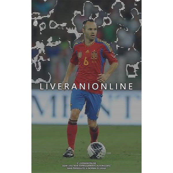 Amichevole Internazionale Bari - 10.08.2011 Italia-Spagna Nella Foto:Andres Iniesta /Ph.Vitez-Ag. Aldo Liverani