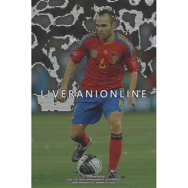 Amichevole Internazionale Bari - 10.08.2011 Italia-Spagna Nella Foto:Andres Iniesta /Ph.Vitez-Ag. Aldo Liverani