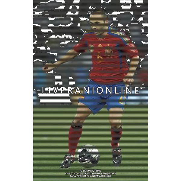 Amichevole Internazionale Bari - 10.08.2011 Italia-Spagna Nella Foto:Andres Iniesta /Ph.Vitez-Ag. Aldo Liverani