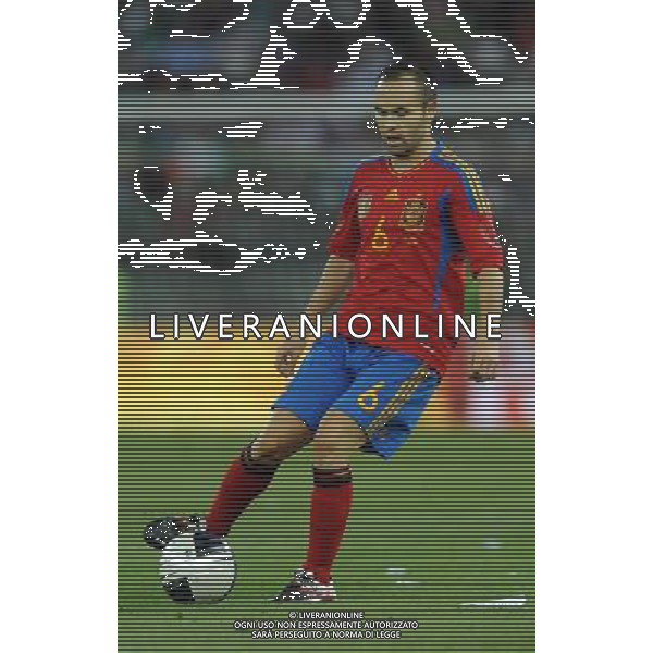 Amichevole Internazionale Bari - 10.08.2011 Italia-Spagna Nella Foto:Andres Iniesta /Ph.Vitez-Ag. Aldo Liverani