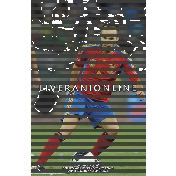 Amichevole Internazionale Bari - 10.08.2011 Italia-Spagna Nella Foto:Andres Iniesta /Ph.Vitez-Ag. Aldo Liverani