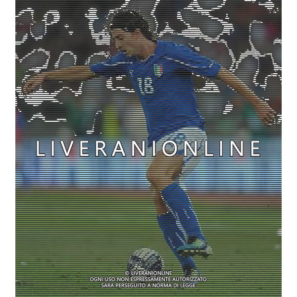 Amichevole Internazionale Bari - 10.08.2011 Italia-Spagna Nella Foto:Riccardo Montolivo /Ph.Vitez-Ag. Aldo Liverani
