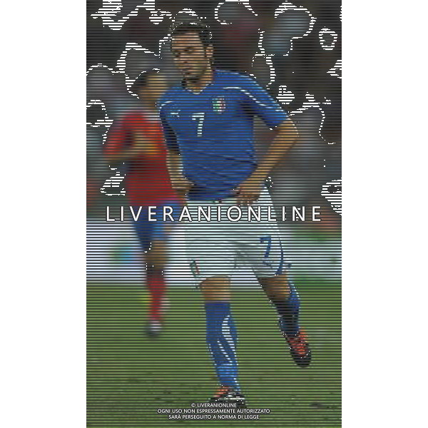 Amichevole Internazionale Bari - 10.08.2011 Italia-Spagna Nella Foto:Gimpaolo Pazzini /Ph.Vitez-Ag. Aldo Liverani