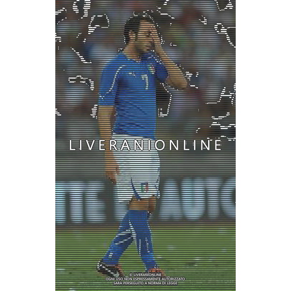 Amichevole Internazionale Bari - 10.08.2011 Italia-Spagna Nella Foto:Gimpaolo Pazzini /Ph.Vitez-Ag. Aldo Liverani