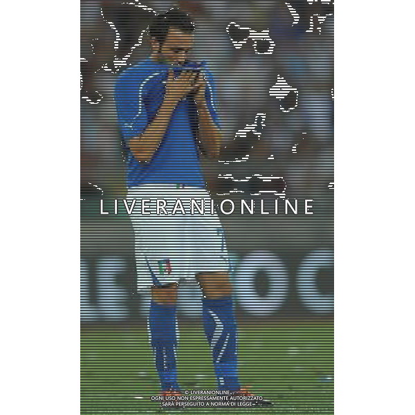 Amichevole Internazionale Bari - 10.08.2011 Italia-Spagna Nella Foto:Gimpaolo Pazzini /Ph.Vitez-Ag. Aldo Liverani