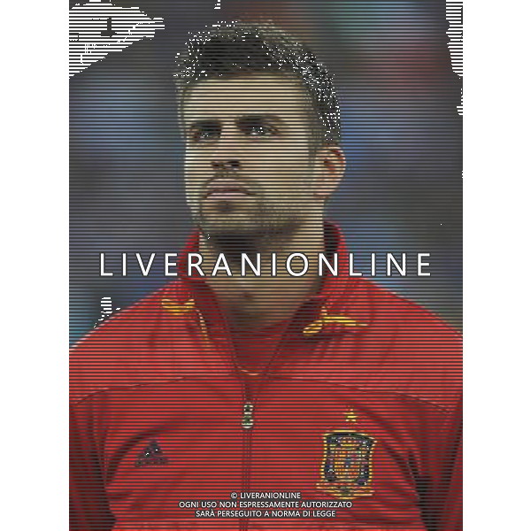 Amichevole Internazionale Bari - 10.08.2011 Italia-Spagna Nella Foto:Gerard Piquè /Ph.Vitez-Ag. Aldo Liverani