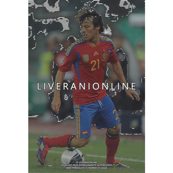 Amichevole Internazionale Bari - 10.08.2011 Italia-Spagna Nella Foto:David Silva /Ph.Vitez-Ag. Aldo Liverani