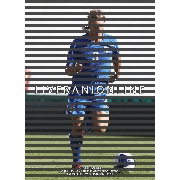 VARESE - 10/08/2011 - NAZIONALE UNDER 21 / AMICHEVOLE ITALIA VS SVIZZERA- NELLA FOTO: ALESSANDRO CRESCENZI - FOTO FRANCESCA SOLI / AGENZIA LIVERANI