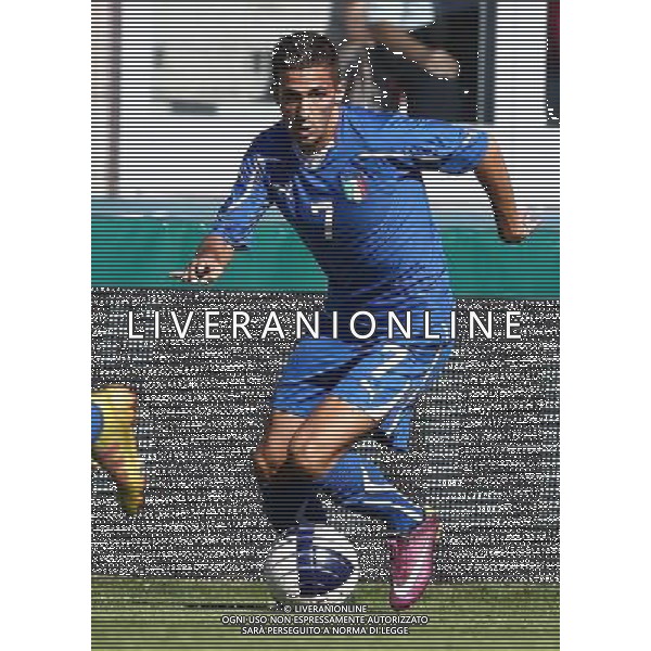 VARESE - 10/08/2011 - NAZIONALE UNDER 21 / AMICHEVOLE ITALIA VS SVIZZERA- NELLA FOTO: MARCO D\'ALESSANDRO - FOTO FRANCESCA SOLI / AGENZIA LIVERANI