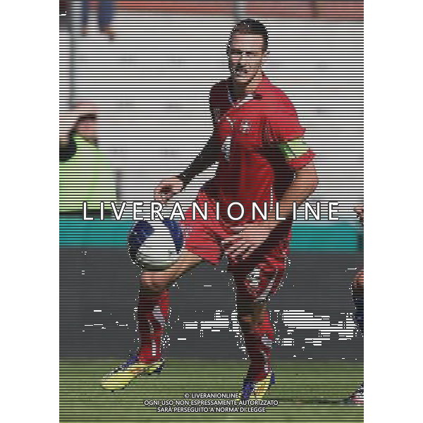 VARESE - 10/08/2011 - NAZIONALE UNDER 21 / AMICHEVOLE ITALIA VS SVIZZERA- NELLA FOTO: FRANÁOIS AFFOLTER - FOTO FRANCESCA SOLI / AGENZIA LIVERANI