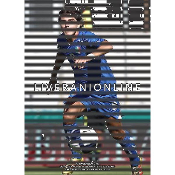 VARESE - 10/08/2011 - NAZIONALE UNDER 21 / AMICHEVOLE ITALIA VS SVIZZERA- NELLA FOTO: ALBERTO PALOSCHI - FOTO FRANCESCA SOLI / AGENZIA LIVERANI