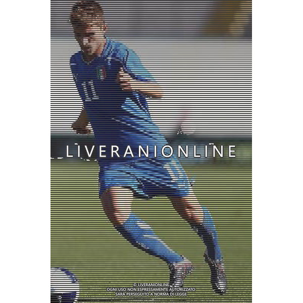 VARESE - 10/08/2011 - NAZIONALE UNDER 21 / AMICHEVOLE ITALIA VS SVIZZERA- NELLA FOTO: FABIO BORINI - FOTO FRANCESCA SOLI / AGENZIA LIVERANI