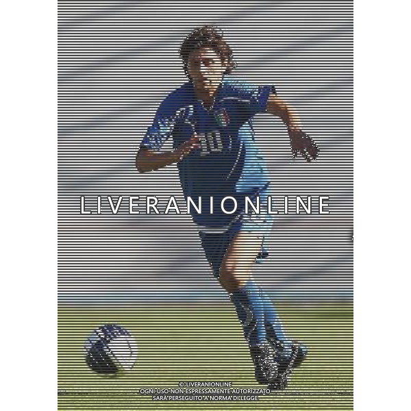 VARESE - 10/08/2011 - NAZIONALE UNDER 21 / AMICHEVOLE ITALIA VS SVIZZERA- NELLA FOTO: DIEGO FABBRINI - FOTO FRANCESCA SOLI / AGENZIA LIVERANI