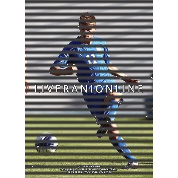 VARESE - 10/08/2011 - NAZIONALE UNDER 21 / AMICHEVOLE ITALIA VS SVIZZERA- NELLA FOTO: FABIO BORINI - FOTO FRANCESCA SOLI / AGENZIA LIVERANI