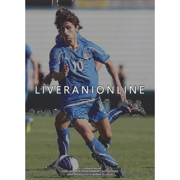 VARESE - 10/08/2011 - NAZIONALE UNDER 21 / AMICHEVOLE ITALIA VS SVIZZERA- NELLA FOTO: DIEGO FABBRINI - FOTO FRANCESCA SOLI / AGENZIA LIVERANI