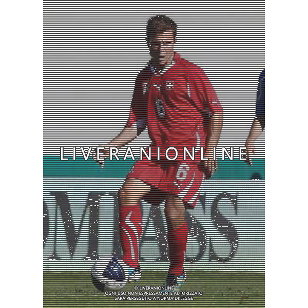 VARESE - 10/08/2011 - NAZIONALE UNDER 21 / AMICHEVOLE ITALIA VS SVIZZERA- NELLA FOTO: AMIR ABRASHI - FOTO FRANCESCA SOLI / AGENZIA LIVERANI