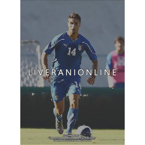 VARESE - 10/08/2011 - NAZIONALE UNDER 21 / AMICHEVOLE ITALIA VS SVIZZERA- NELLA FOTO: MARCO CAPUANO - FOTO FRANCESCA SOLI / AGENZIA LIVERANI