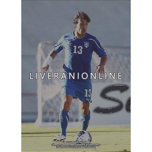 VARESE - 10/08/2011 - NAZIONALE UNDER 21 / AMICHEVOLE ITALIA VS SVIZZERA- NELLA FOTO: GIULIO DONATI - FOTO FRANCESCA SOLI / AGENZIA LIVERANI