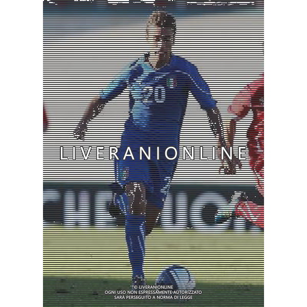 VARESE - 10/08/2011 - NAZIONALE UNDER 21 / AMICHEVOLE ITALIA VS SVIZZERA- NELLA FOTO: FAUSTO ROSSI - FOTO FRANCESCA SOLI / AGENZIA LIVERANI