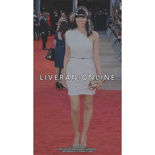 Linzi Stoppard attending The UK Premiere of Cowboys And Aliens, O2 Arena, London. 11th August 2011