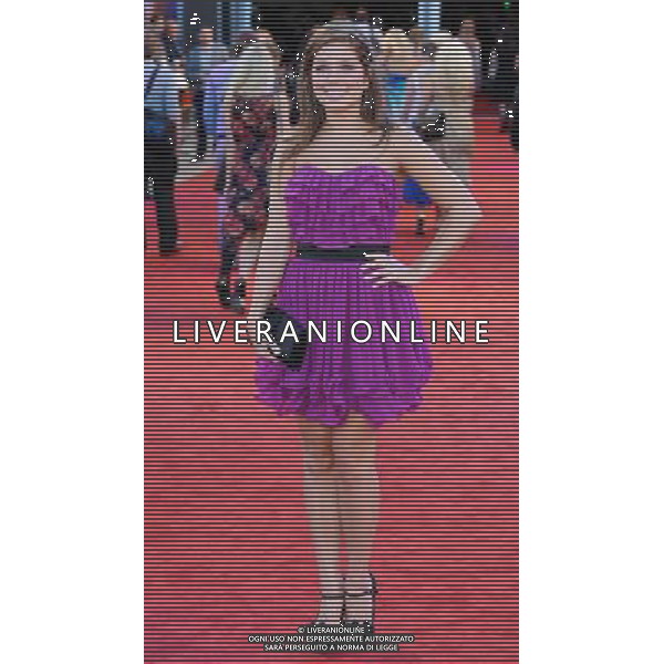 Nikki Sanderson attending The UK Premiere of Cowboys And Aliens, O2 Arena, London. 11th August 2011