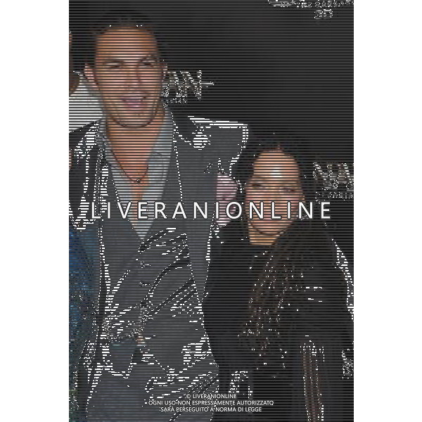 Jason Momoa and Lisa Bonet \'Conan The Barbarian\' World Premiere at the Regal Cinemas L.A. Live August 11, 2011 - Los Angeles, California