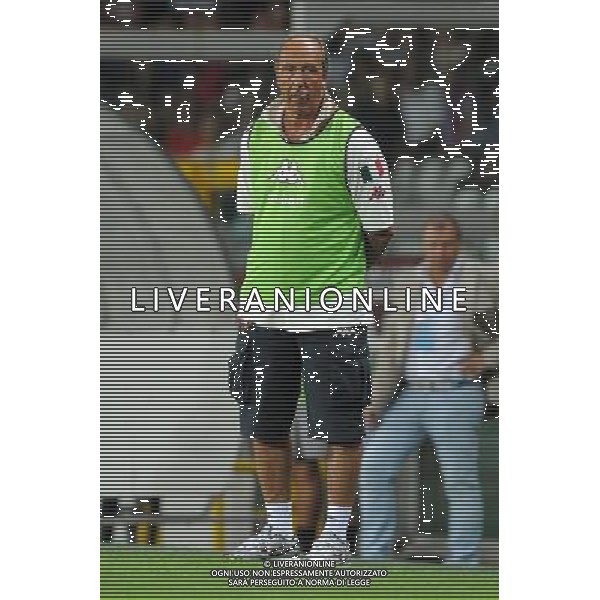 Coppa Italia - TIM Cup 2011-2012 Torino 13-08-2011 Torino - Lumezzane nella foto: Gianpiero Ventura con la pettorina per differenziarsi dai giocatori del Lumezzane foto Roberto Garavaglia - ag. Aldo Liverani sas