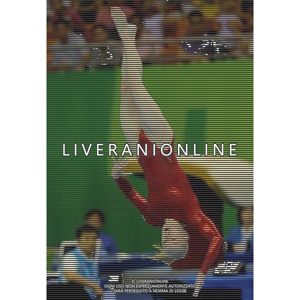 (110813) -- SHENZHEN, Aug. 13, 2011 () -- Lucy Rebecca of Britain competes during the women\'s qualification and team competition match at the 26th Summer Universiade in Shenzhen, a city of south China\'s Guangdong Province, Aug. 13, 2011. (/Lin Yiguang)(bxf)