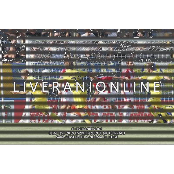 VICENZA-VERONA 14/08/2011 COPPA ITALIA TIM NELLA FOTO DOPO GOAL ABBATE FOTO PAOLA GARBUIO-AG ALDO LIVERANI