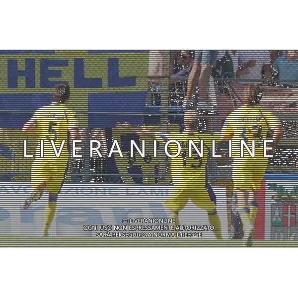 VICENZA-VERONA 14/08/2011 COPPA ITALIA TIM NELLA FOTO DOPO GOAL ABBATE FOTO PAOLA GARBUIO-AG ALDO LIVERANI