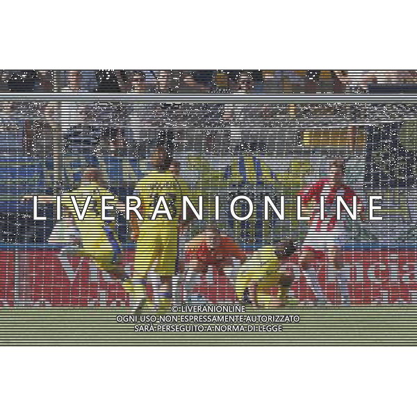 VICENZA-VERONA 14/08/2011 COPPA ITALIA TIM NELLA FOTO GOAL ABBATE FOTO PAOLA GARBUIO-AG ALDO LIVERANI