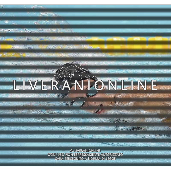 SHENZHEN, Aug. 14, 2011 Haley Anderson of the United States competes during the women\'s 800m freestyle in the swimming event at the 26th Summer Universiade in Shenzhen, a city of south China\'s Guangdong Province, Aug. 14, 2011. Haley Anderson took the silver with 8:27.11. (/Yang Shiyao) (wll)