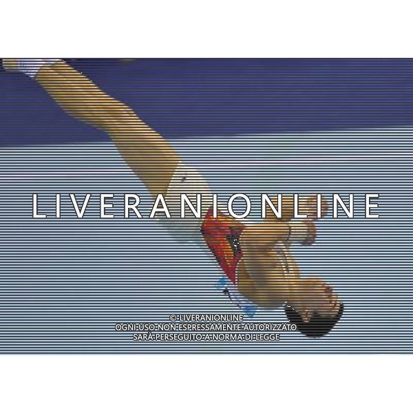 (110815) -- SHENZHEN, Aug. 15, 2011 () -- Mykola Kuksenkov of Ukraine performs during the floor competion in men\'s individual all-round final of artistic gymnastics at the 26th Summer Universiade in Shenzhen, a city of south China\'s Guangdong Province, Aug. 15, 2011. Kuksenkov won with a total of 89.050 points. (/Gong Lei)(kh)