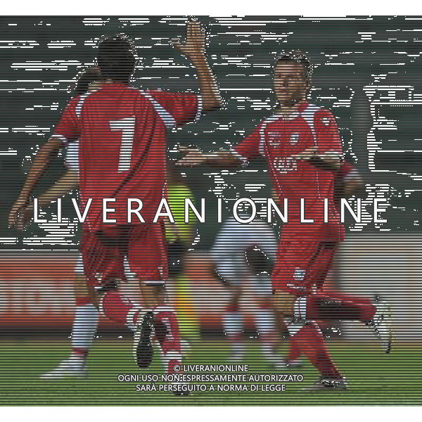 Coppa Italia TIM Cup 2011/2012 Preliminari Padova - 14.08.2011 Padova-Carpi Nella Foto:Ledian Memushaj-Fabio Concas /Ph.Vitez-Ag. Aldo Liverani