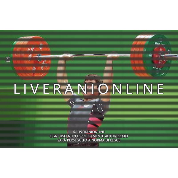 (110816) -- SHENZHEN, Aug. 16, 2011 () -- Kiree Rinat of Russia competes during the men\'s 85kg weightlifting competition at the 26th Summer Universiade in Shenzhen, a city of south China\'s Guangdong Province, Aug. 16, 2011. Kiree Rinat claimed the gold medal of the event with a total of 365kg. (/Wang Song)