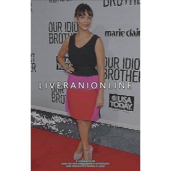 Rashida Jones Photo by Gilbert Flores \'Our Idiot Brother\' - Los Angeles Premiere at the ArcLight Cinemas Cinerama Dome August 16, 2011 - Hollywood, California