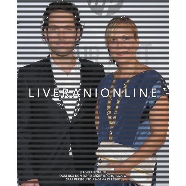 Paul Rudd and wife Julie Yaeger Photo by Gilbert Flores \'Our Idiot Brother\' - Los Angeles Premiere at the ArcLight Cinemas Cinerama Dome August 16, 2011 - Hollywood, California
